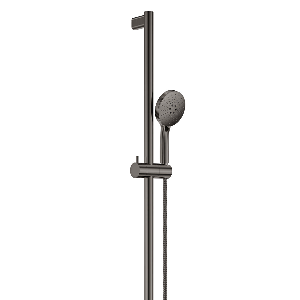 Care Inverted T Rail Shower - Gun Metal