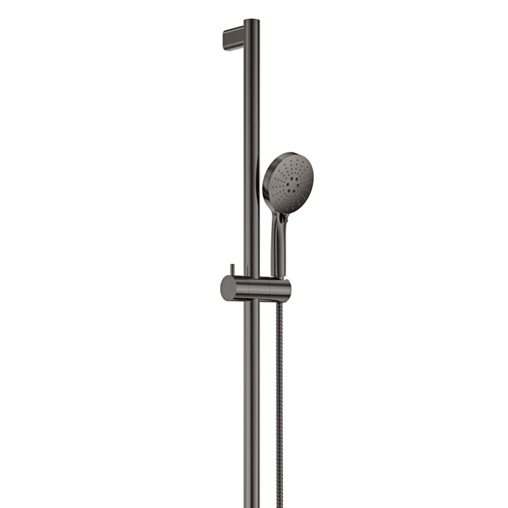 Care Inverted T Rail Shower - Gun Metal