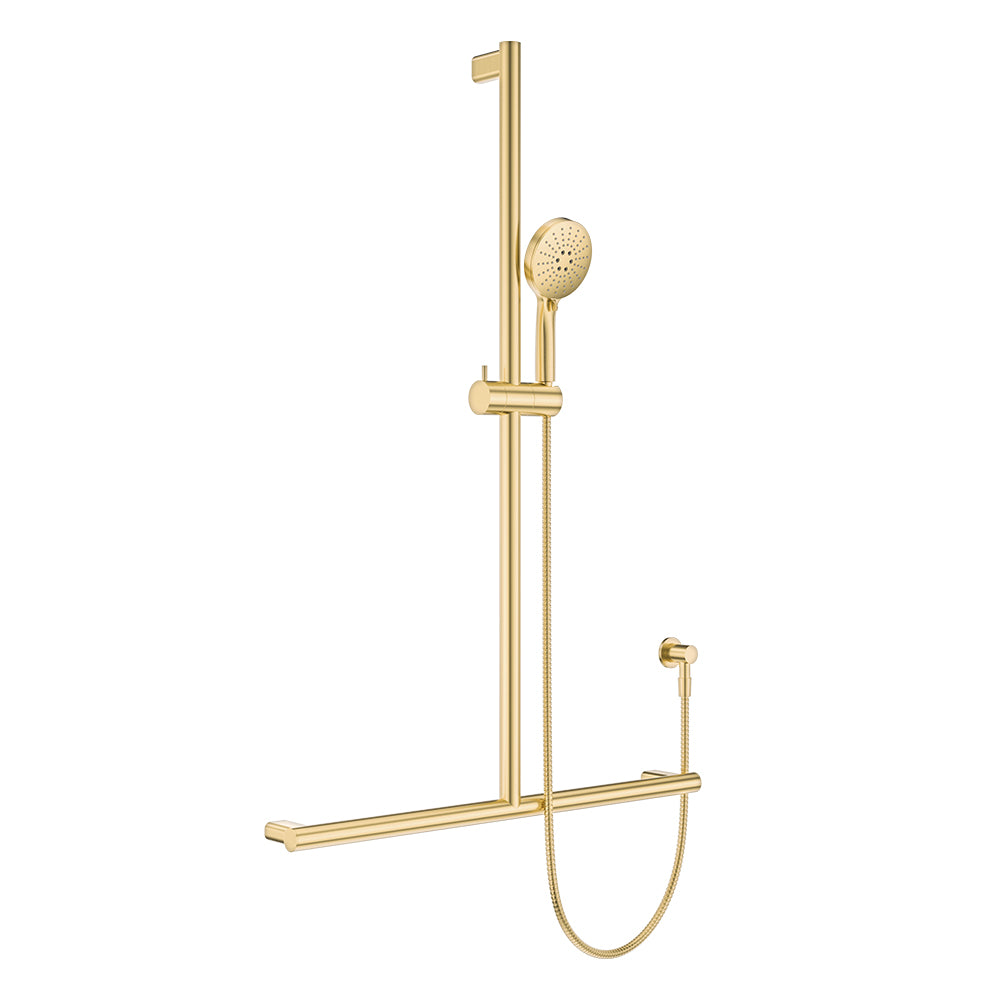 Care Inverted T Rail Shower - Urban Brass