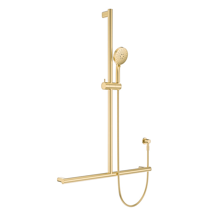 Care Inverted T Rail Shower - Urban Brass