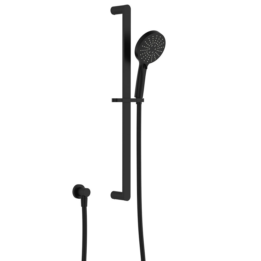 Empire Slim Rail Shower - Matte Black