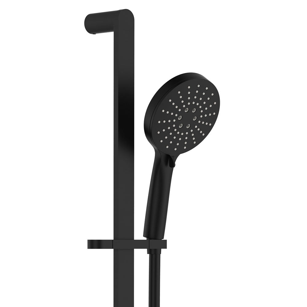 Empire Slim Rail Shower - Matte Black