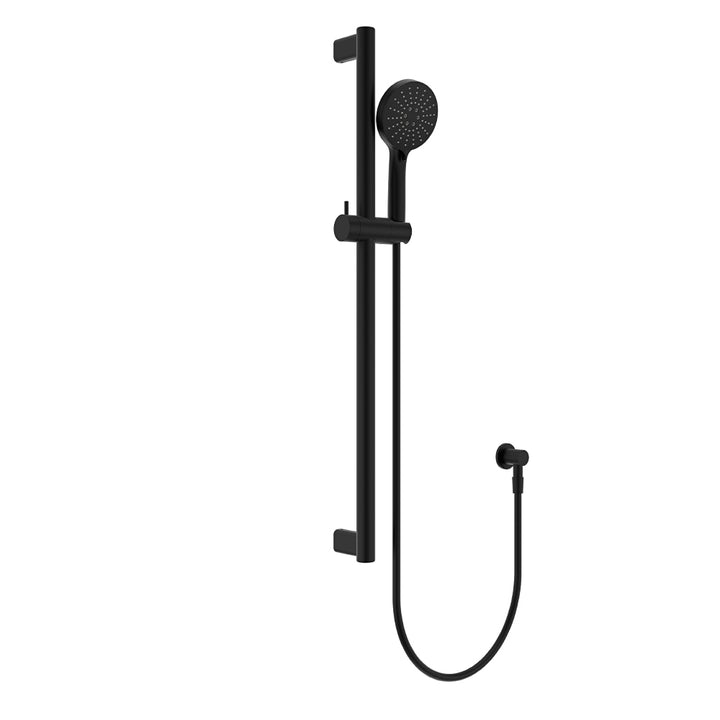 Care Rail Shower - Matte Black