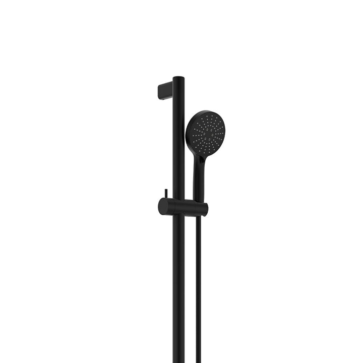 Care Rail Shower - Matte Black