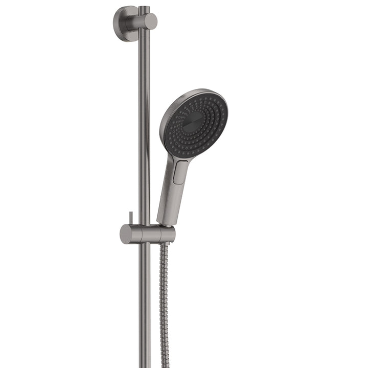 Kuro Rail Shower Round - Gun Metal