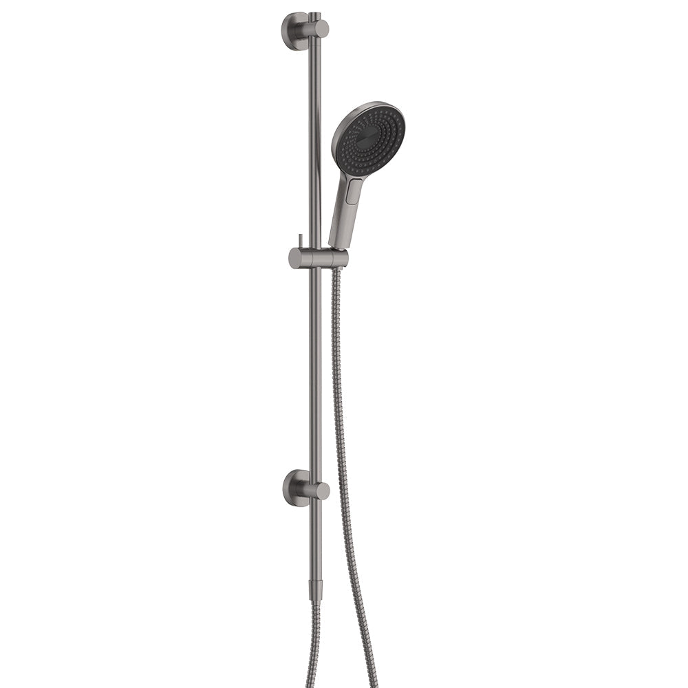 Kuro Rail Shower Round - Gun Metal