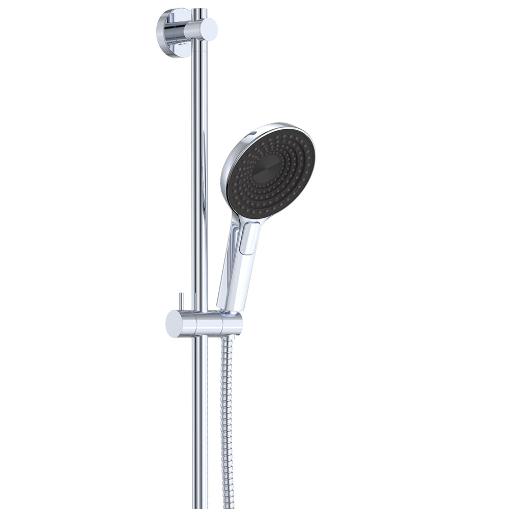Kuro Rail Shower Round - Chrome