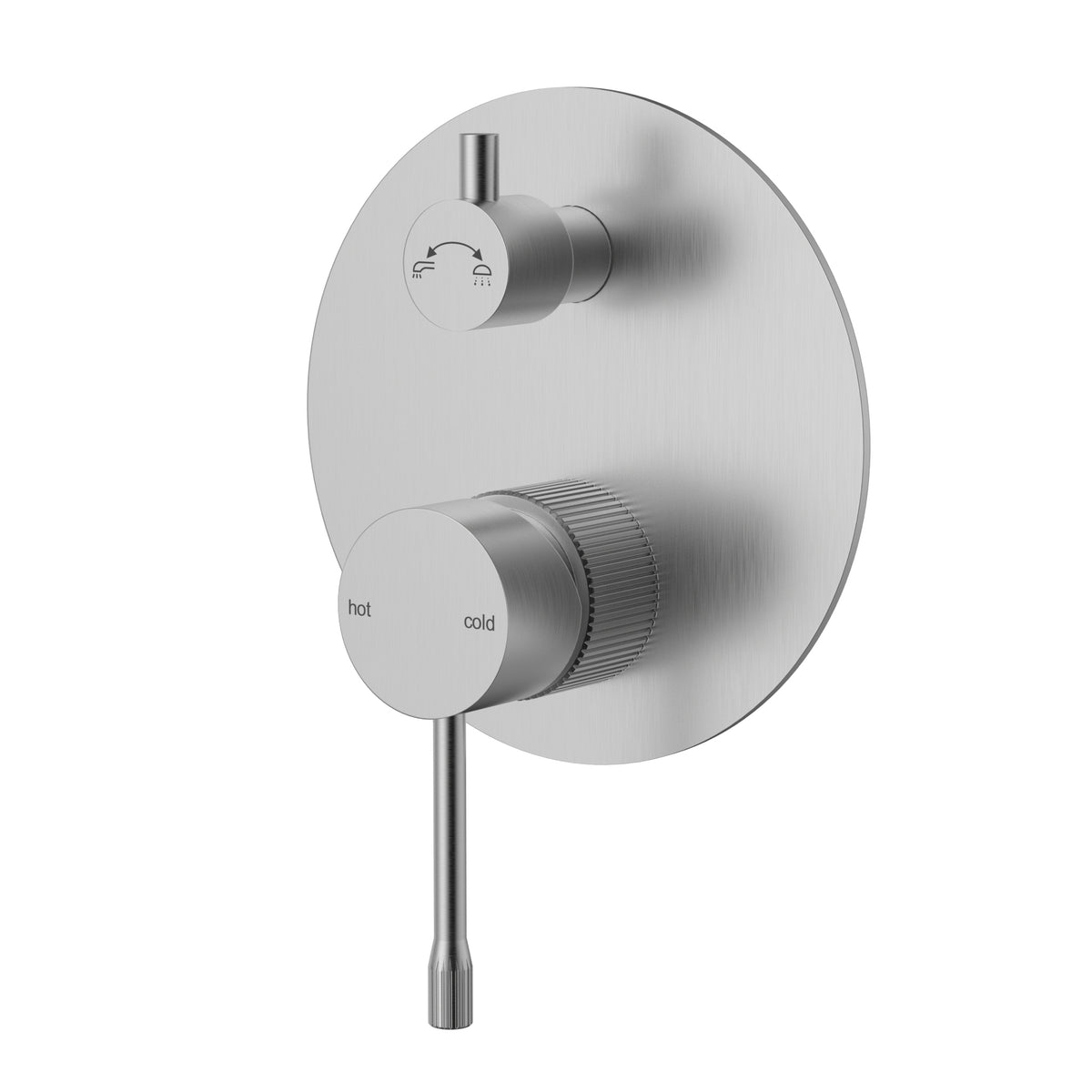 Linie Wall Mixer Diverter Trim Kit - Brushed Nickel