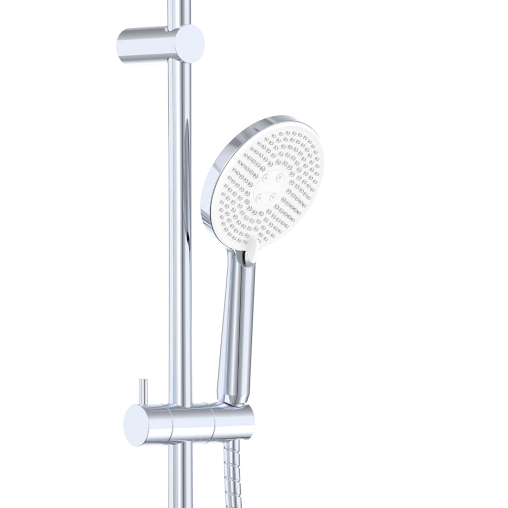 Kaya Retrofit Twin Shower - Chrome