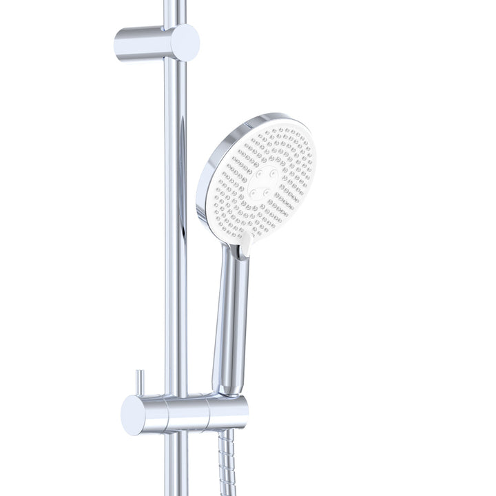 Kaya Retrofit Twin Shower - Chrome