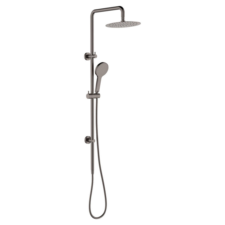 Kaya Twin Shower - Gun Metal