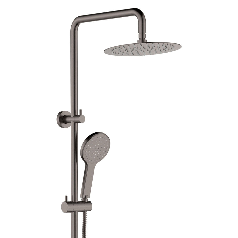 Kaya Twin Shower - Gun Metal