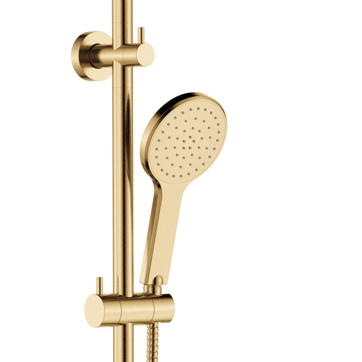 Kaya Twin Shower - Urban Brass