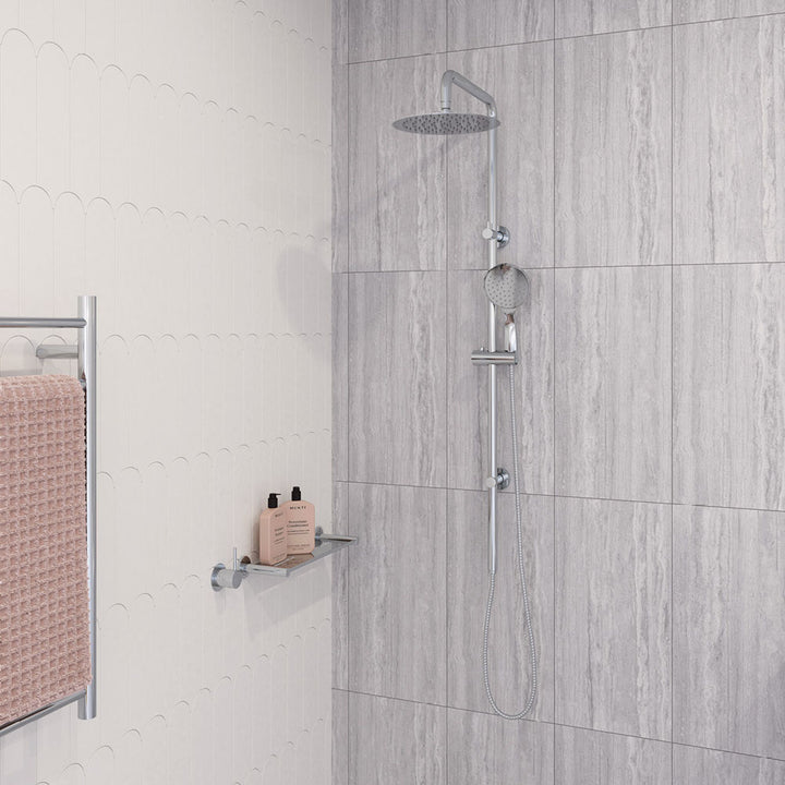 Kaya Twin Shower - Chrome