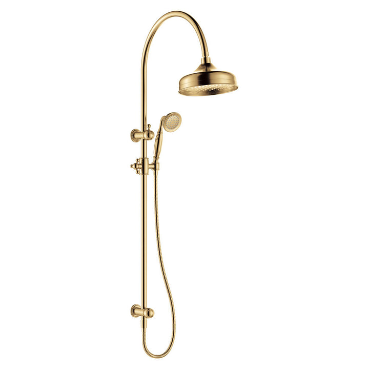 Lillian Twin Shower - Urban Brass