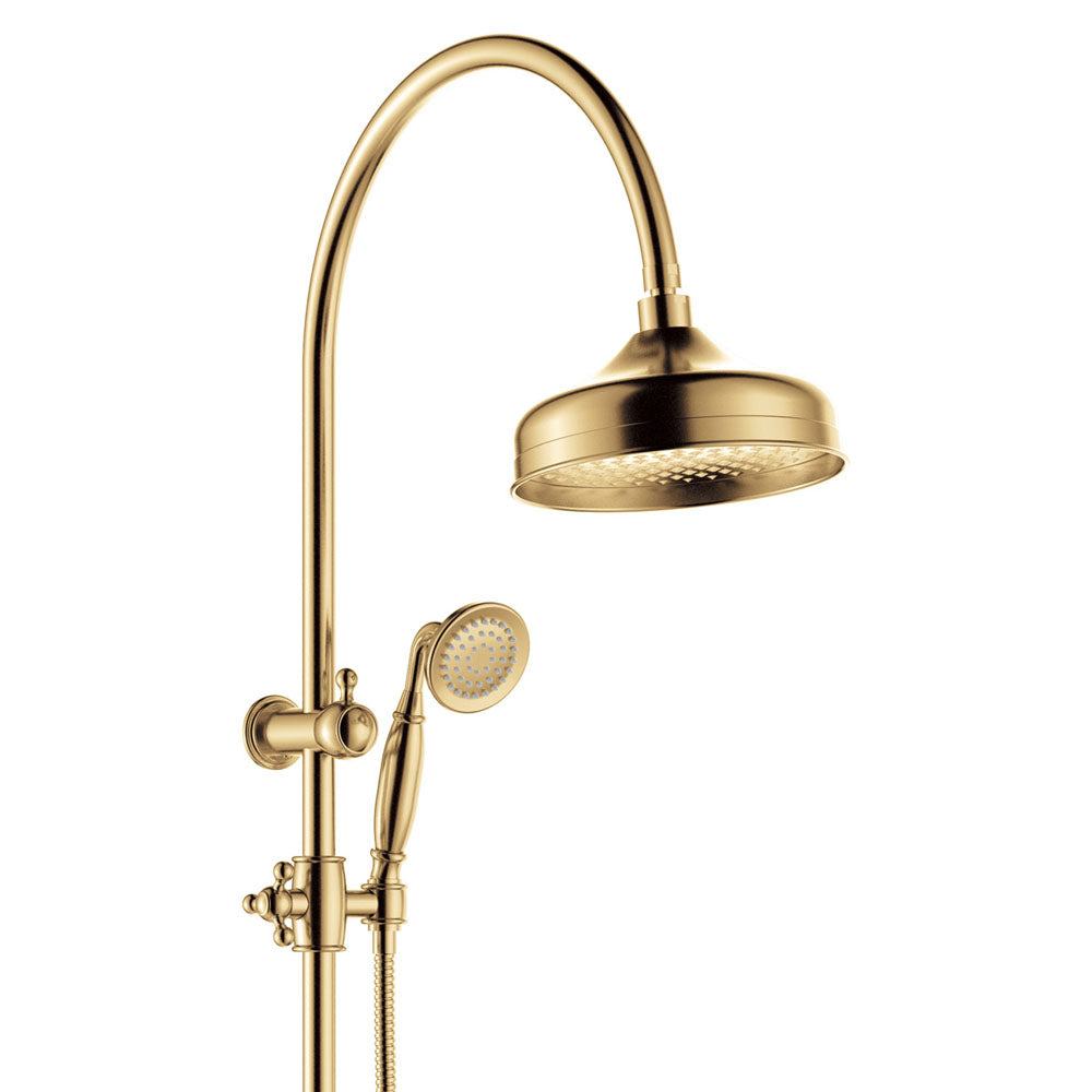 Lillian Twin Shower - Urban Brass