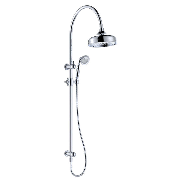 Lillian Twin Shower - Chrome