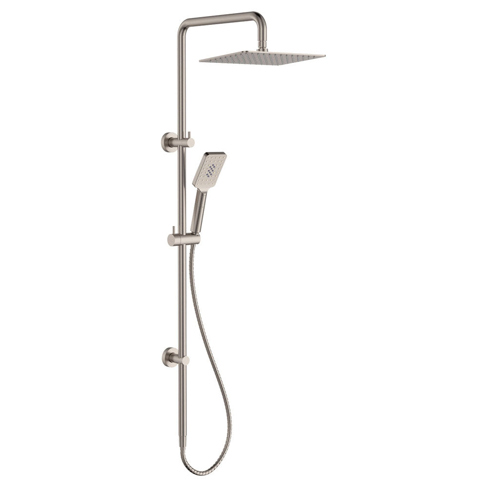 Tono Twin Shower - Brushed Nickel