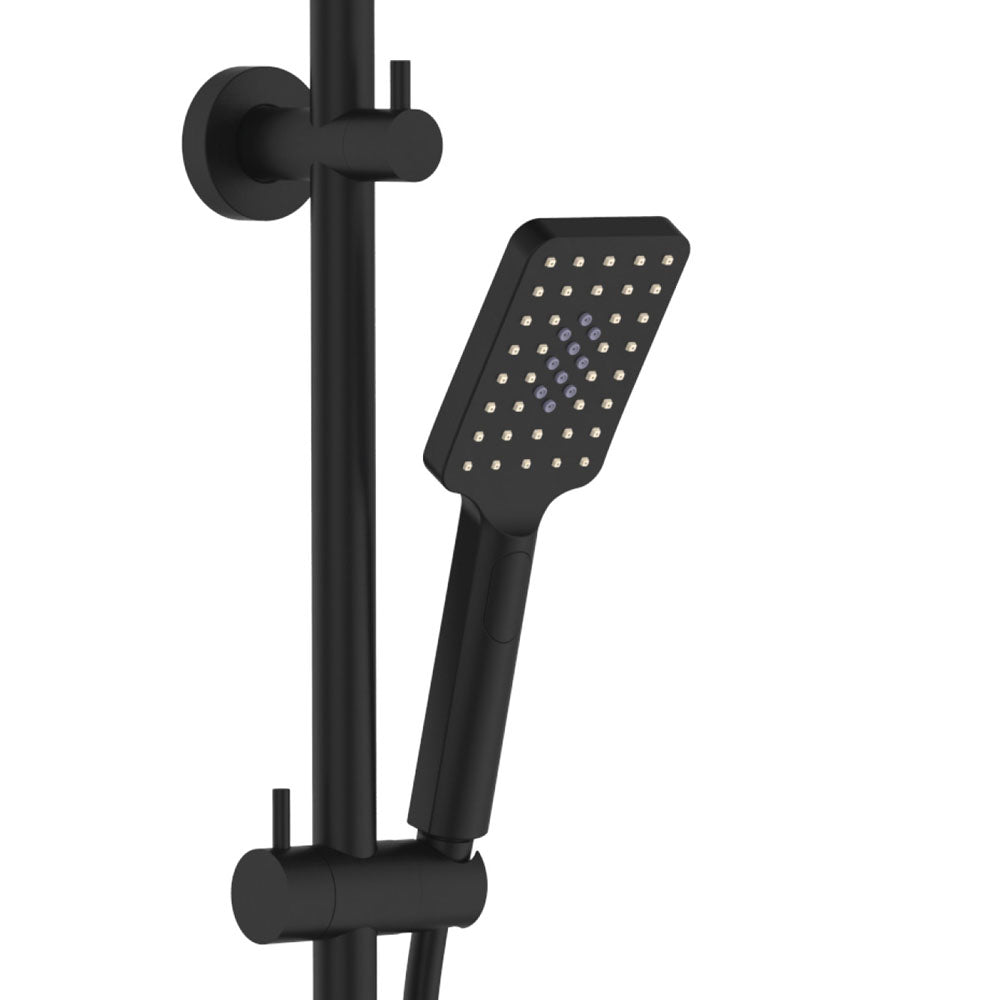 Tono Twin Shower - Matte Black