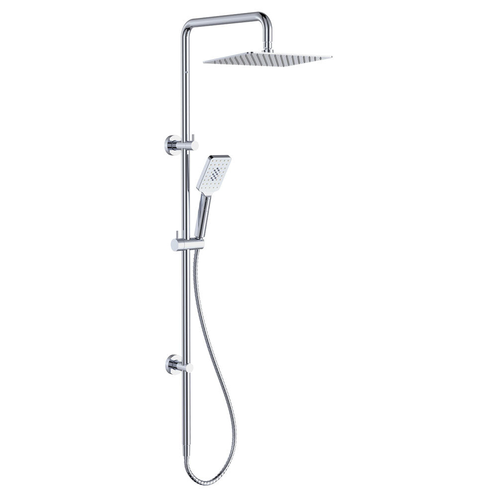 Tono Twin Shower - Chrome