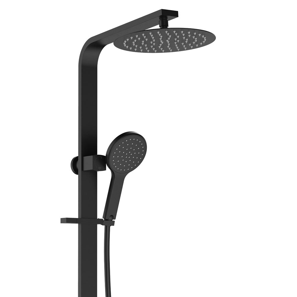 Kaya Deluxe Twin Shower - Matte Black