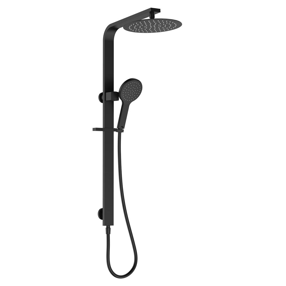 Kaya Deluxe Twin Shower - Matte Black