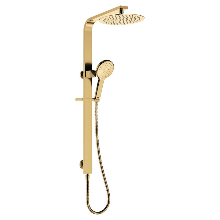 Kaya Deluxe Twin Shower - Urban Brass