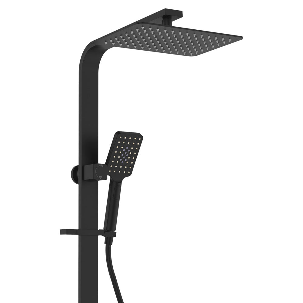 Tono Deluxe Twin Shower - Matte Black