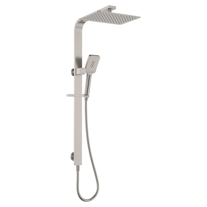 Tono Deluxe Twin Shower - Brushed Nickel