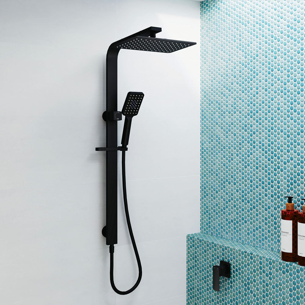 Tono Deluxe Twin Shower - Matte Black