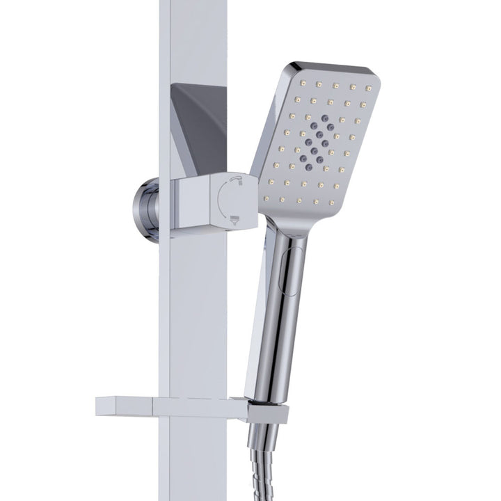 Tono Deluxe Twin Shower - Chrome