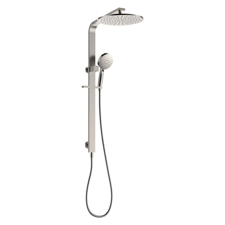 Empire Slim Deluxe Twin Shower - Brushed Nickel