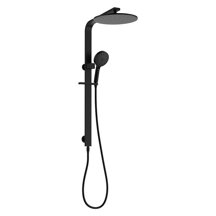 Empire Slim Deluxe Twin Shower - Matte Black