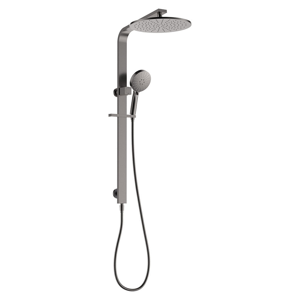 Empire Slim Deluxe Twin Shower - Gun Metal