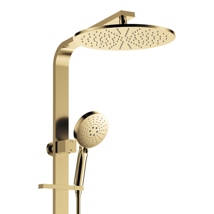 Empire Slim Deluxe Twin Shower - Urban Brass