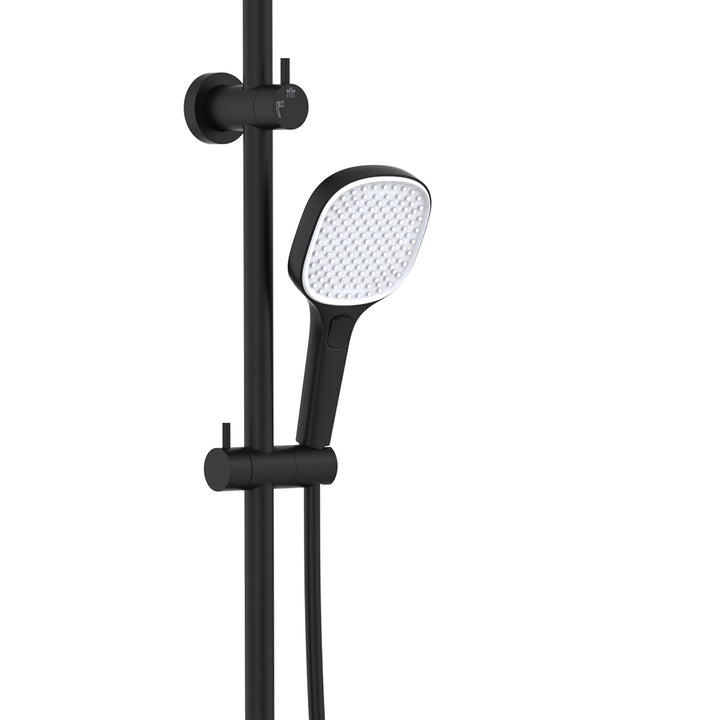 Koko Twin Shower - Matte Black