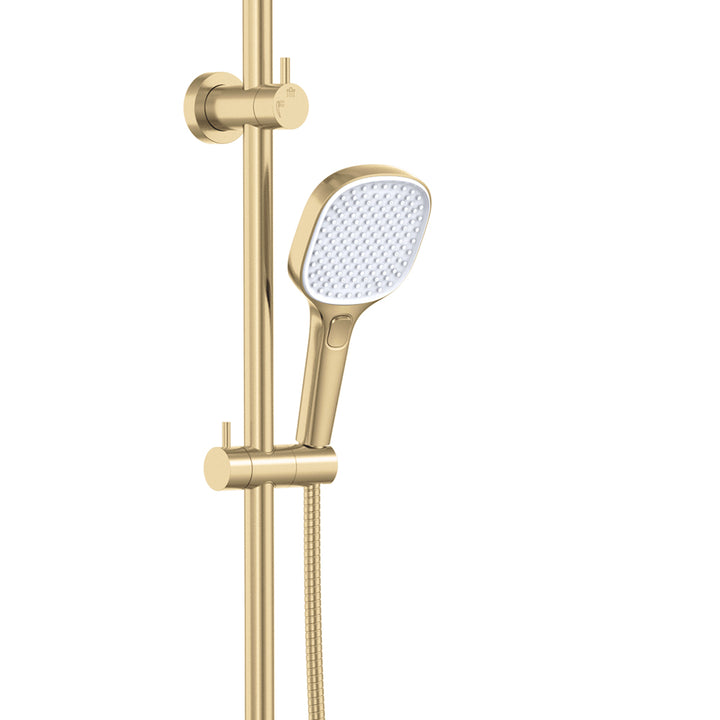 Koko Twin Shower - Urban Brass