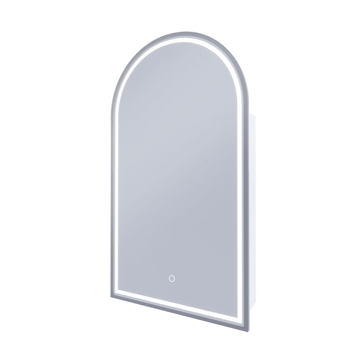 Blanca LED Shaving Cabinet Georgian Metal