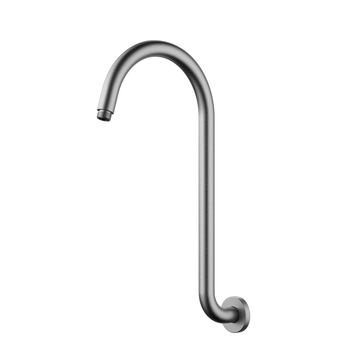 Clasico Shower Arm High Rise - Brushed Nickel