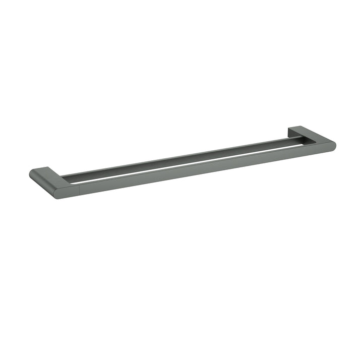 Cora Towel Rail Double 800mm - Gun Metal