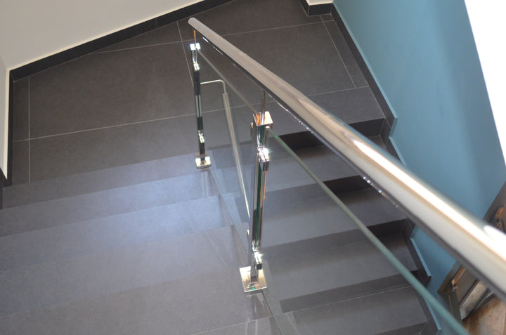 Eter Dekton 8mm in a hallway or staircase setting