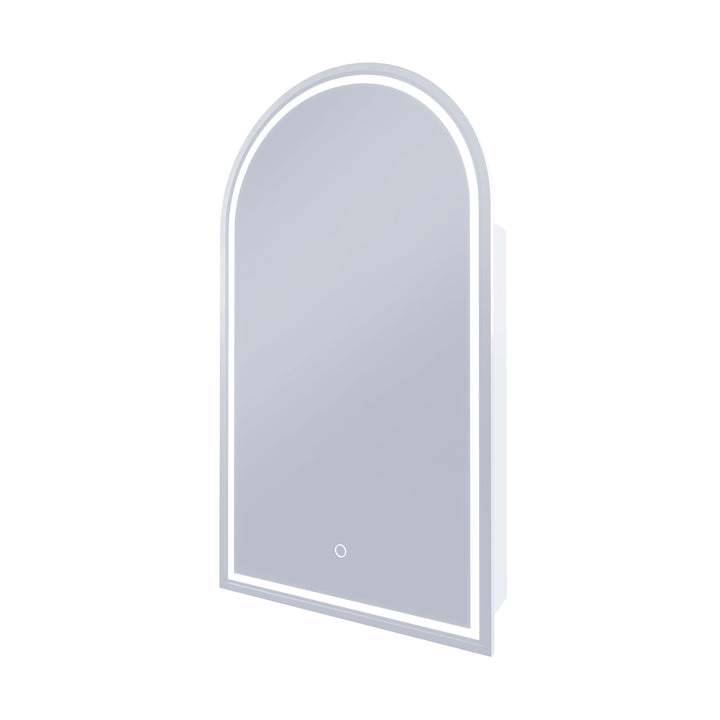Blanca LED Shaving Cabinet Milano White