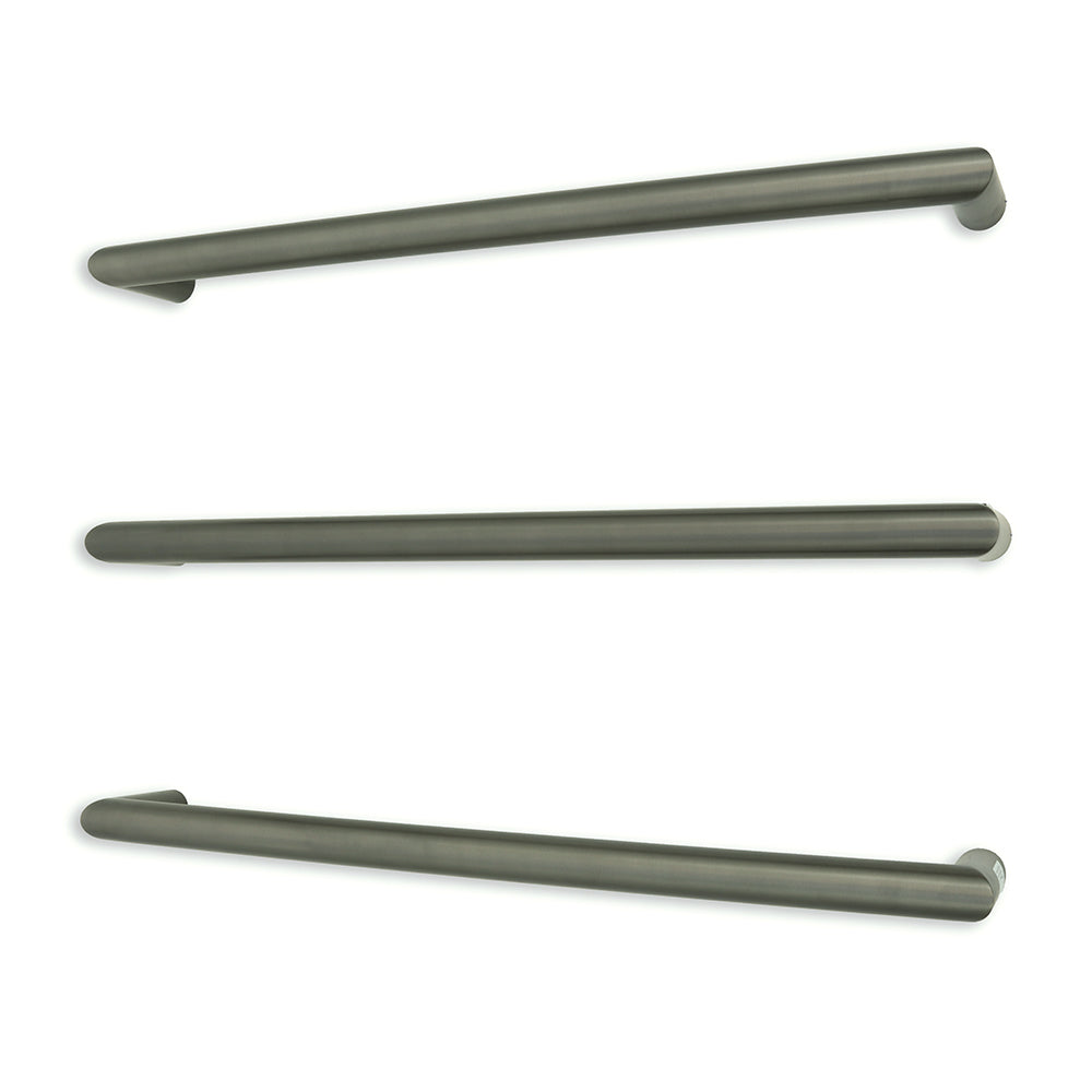 Radiant Heated Single Round Bar Towel Rail - gmg-sbrtr-650