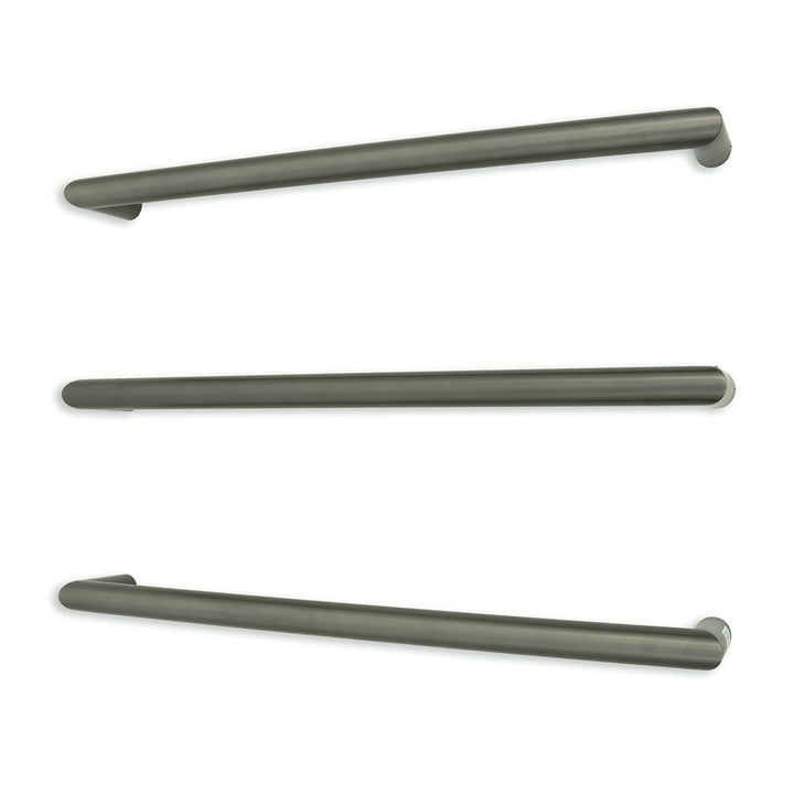 Radiant Heated Single Round Bar Towel Rail - gmg-sbrtr-650
