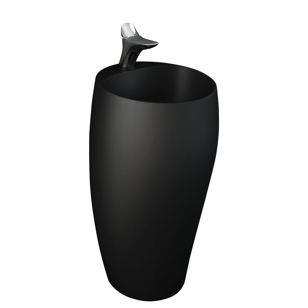 RAK Cloud Freestanding Basin - Matte Black