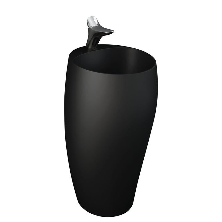 RAK Cloud Freestanding Basin - Matte Black