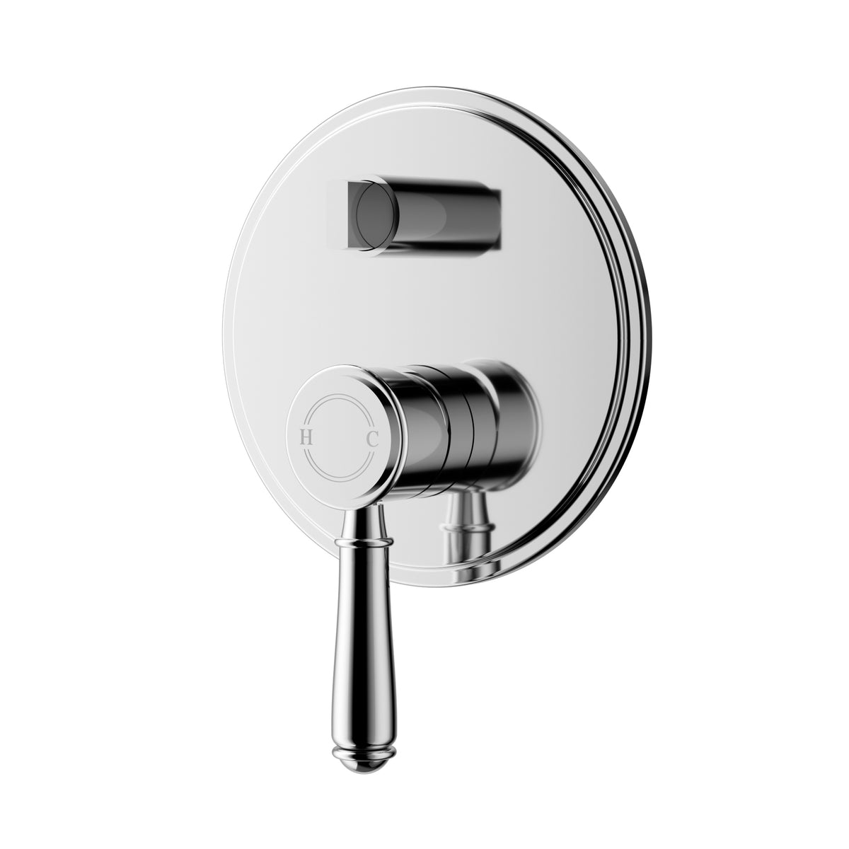 Clasico Wall Mixer Diverter Trim Kit - Chrome