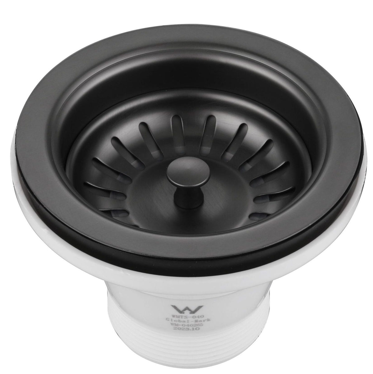 Sink Drain - Brushed Gunmetal - main view