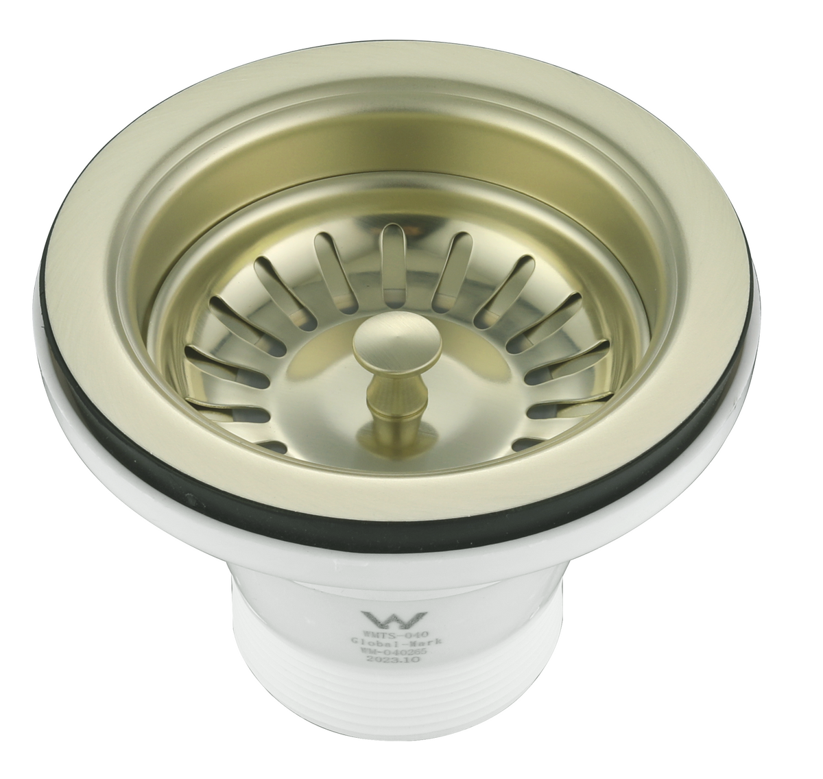 Sink Drain - French Gold - main view