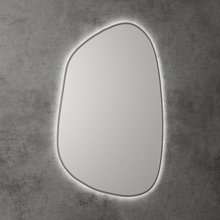 Tarcoola 550mm LED Mirror - Gun Metal